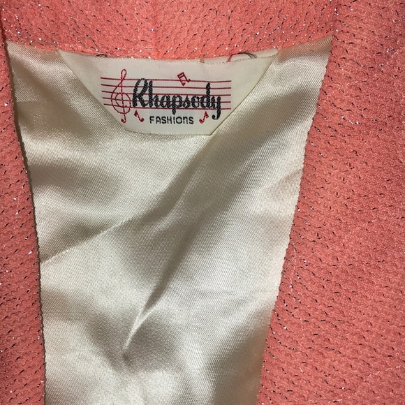 90. Rhapsody Vintage Smoking Blazer sz M p2p 18 - Picture 5 of 8